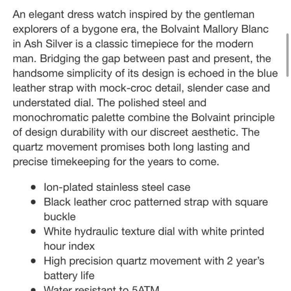 Designer Watch Bolvaint - Picture 4 of 9